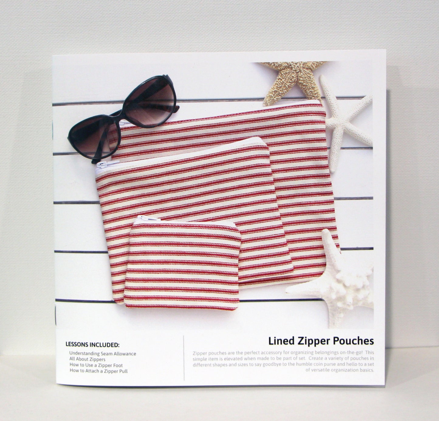 Lined Zipper Pouches (Sewing Kit)